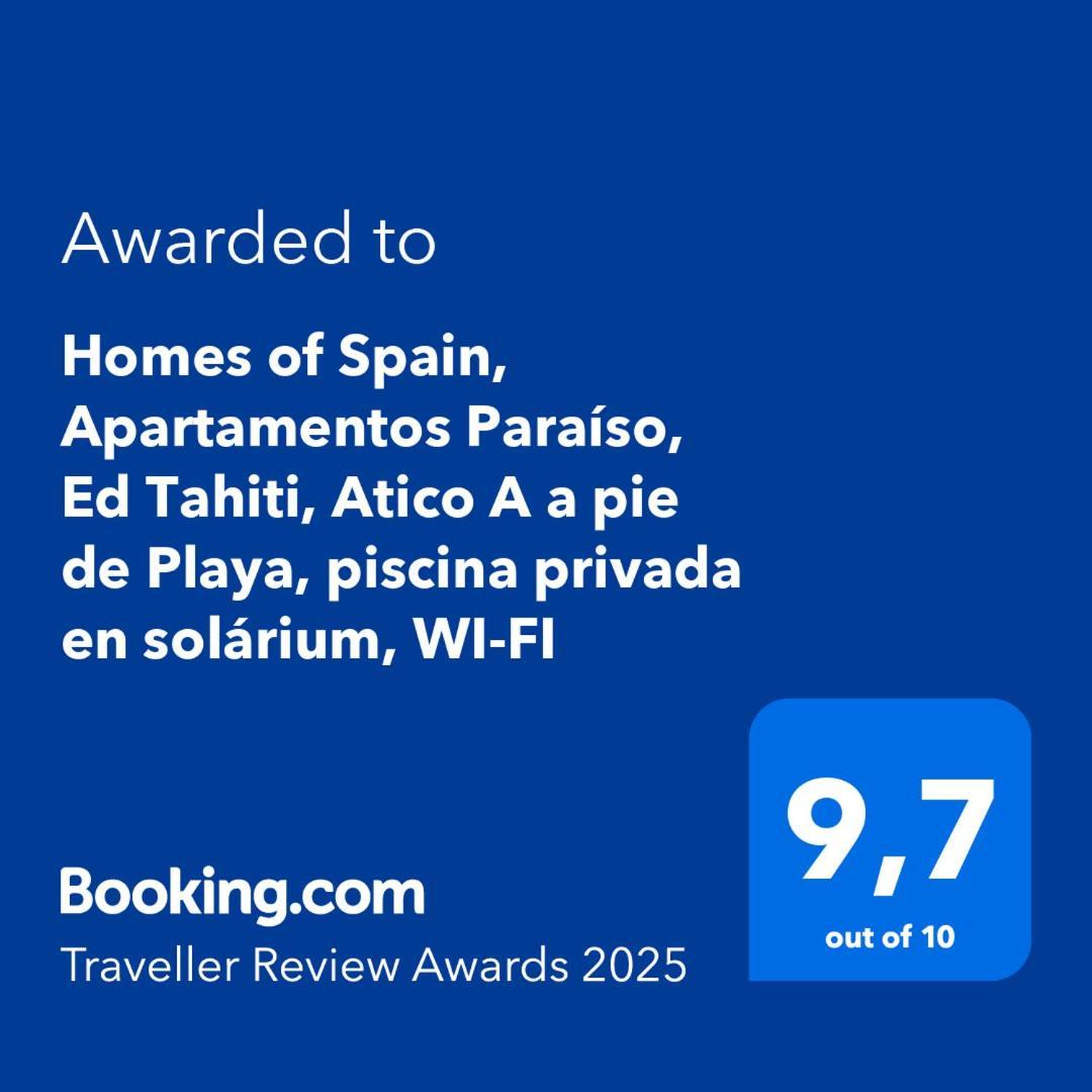 Homes Of Spain, Apartamentos Paraiso, Ed Tahiti, Atico A A Pie De Playa, Piscina Privada En Solarium, Wi-Fi Vera Bagian luar foto